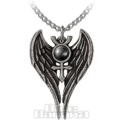 Alchemy Gothic Angel Of Mercury Necklace (Silver)