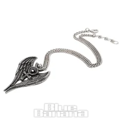 Alchemy Gothic Angel Of Mercury Necklace (Silver)