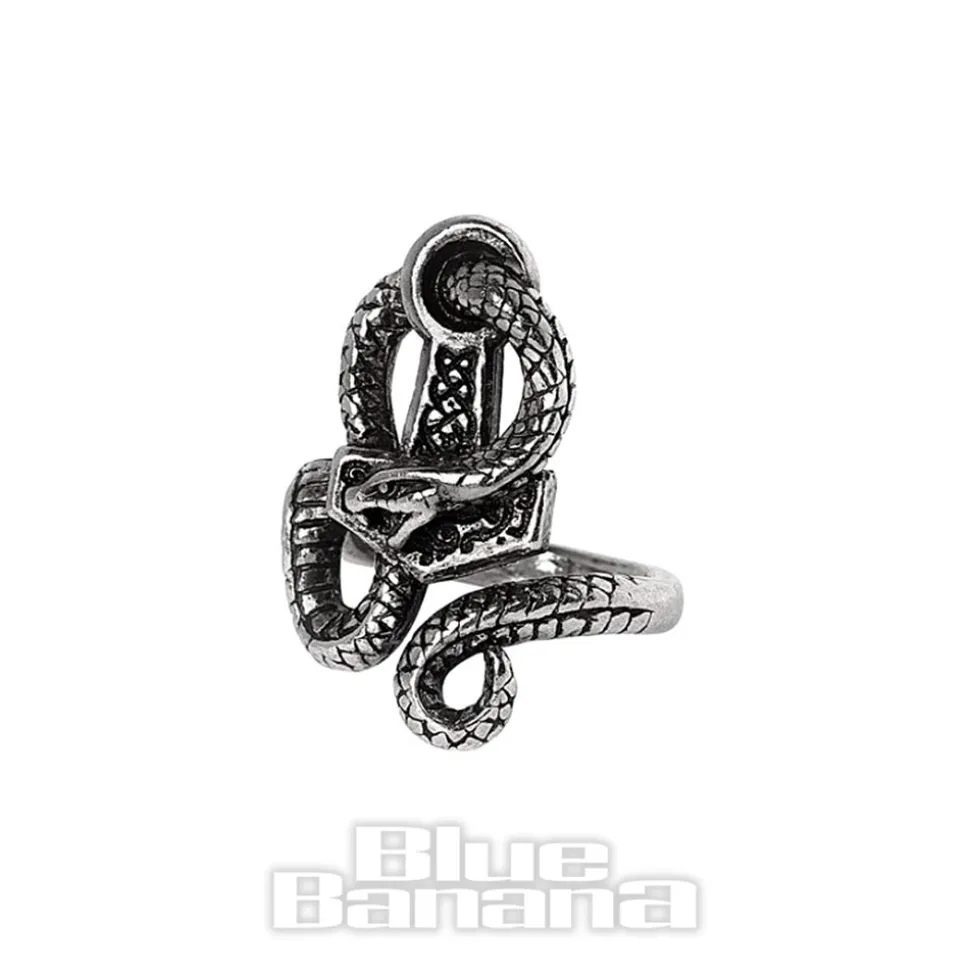 Alchemy Gothic Bane Of Thor Ring (W/Y)