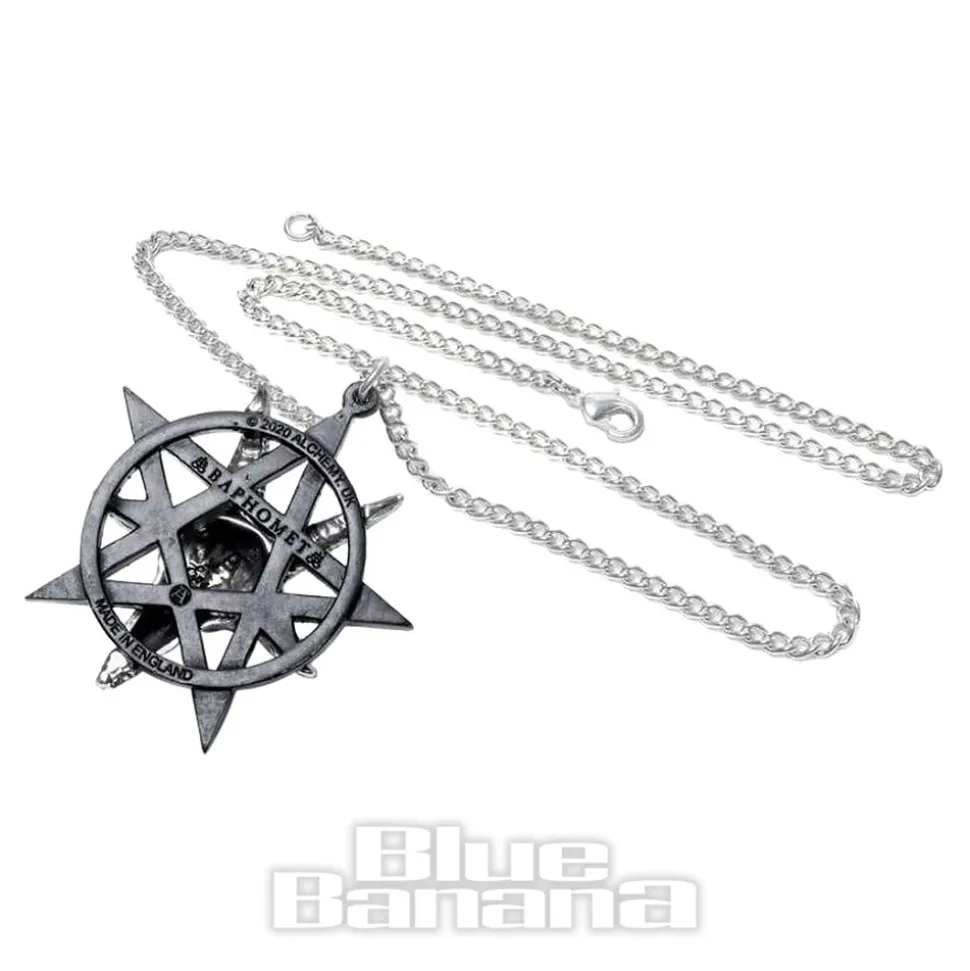 Alchemy Gothic Baphomet Pendant (Pewter)