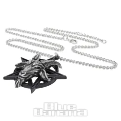 Alchemy Gothic Baphomet Pendant (Pewter)