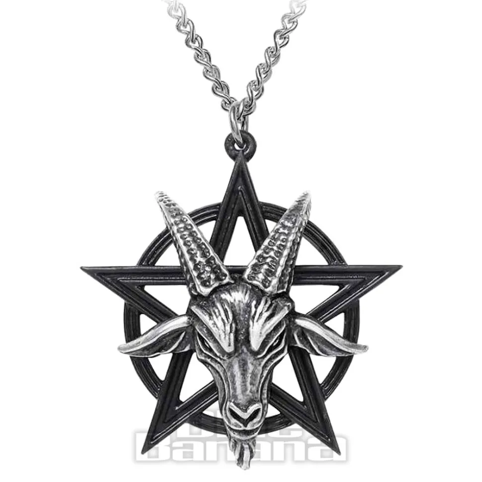 Alchemy Gothic Baphomet Pendant (Pewter)