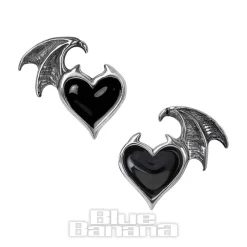 Alchemy Gothic Blacksoul Earrings (Pewter)