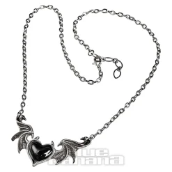 Alchemy Gothic Blacksoul Pendant Necklace (Black)
