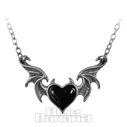 Alchemy Gothic Blacksoul Pendant Necklace (Black)