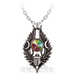 Alchemy Gothic Dea Umbra Nili Necklace (Silver)