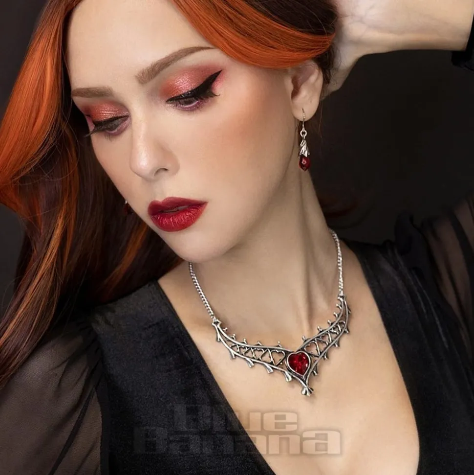Alchemy Gothic Elizabethan Necklace (Silver)