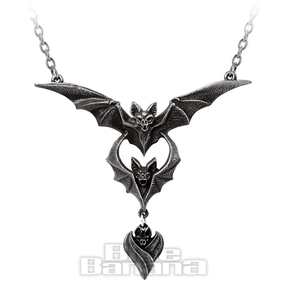 Alchemy Gothic Evil-Lution Necklace (Silver)