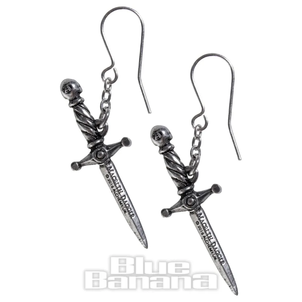 Alchemy Gothic Hand of Macbeth Earrings