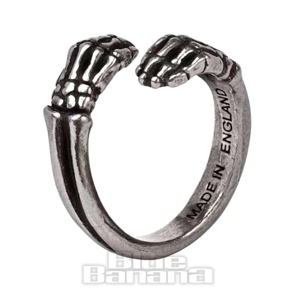 Alchemy Gothic Last Embrace Ring (Pewter)