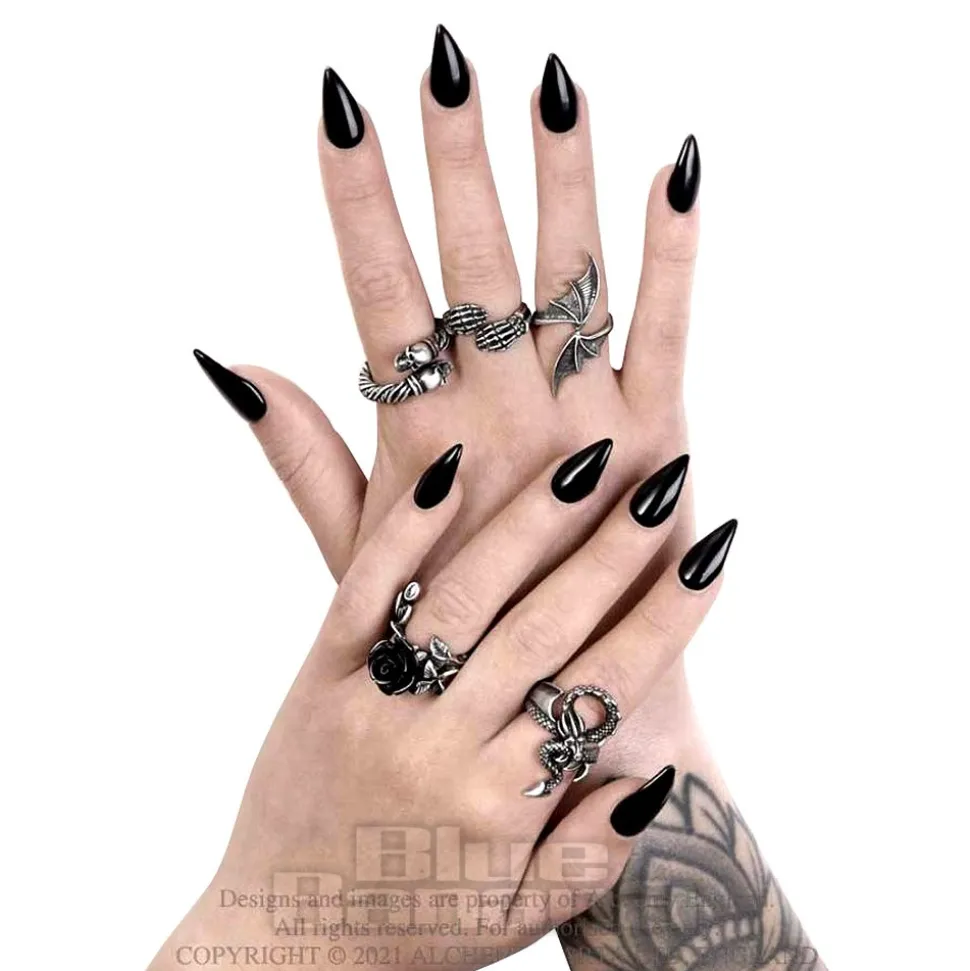 Alchemy Gothic Last Embrace Ring (Pewter)