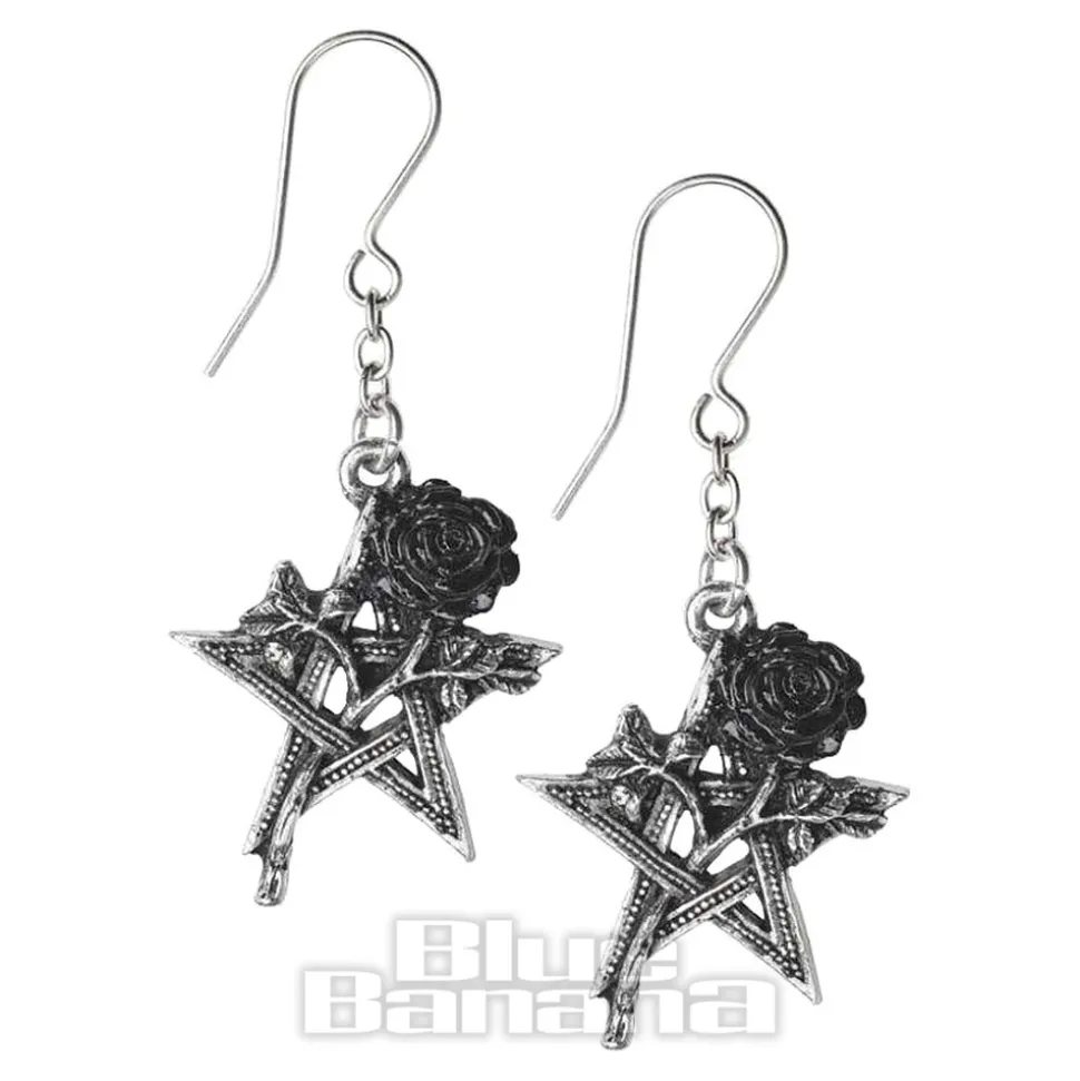 Alchemy Gothic Ruah Vered Earrings (Silver)