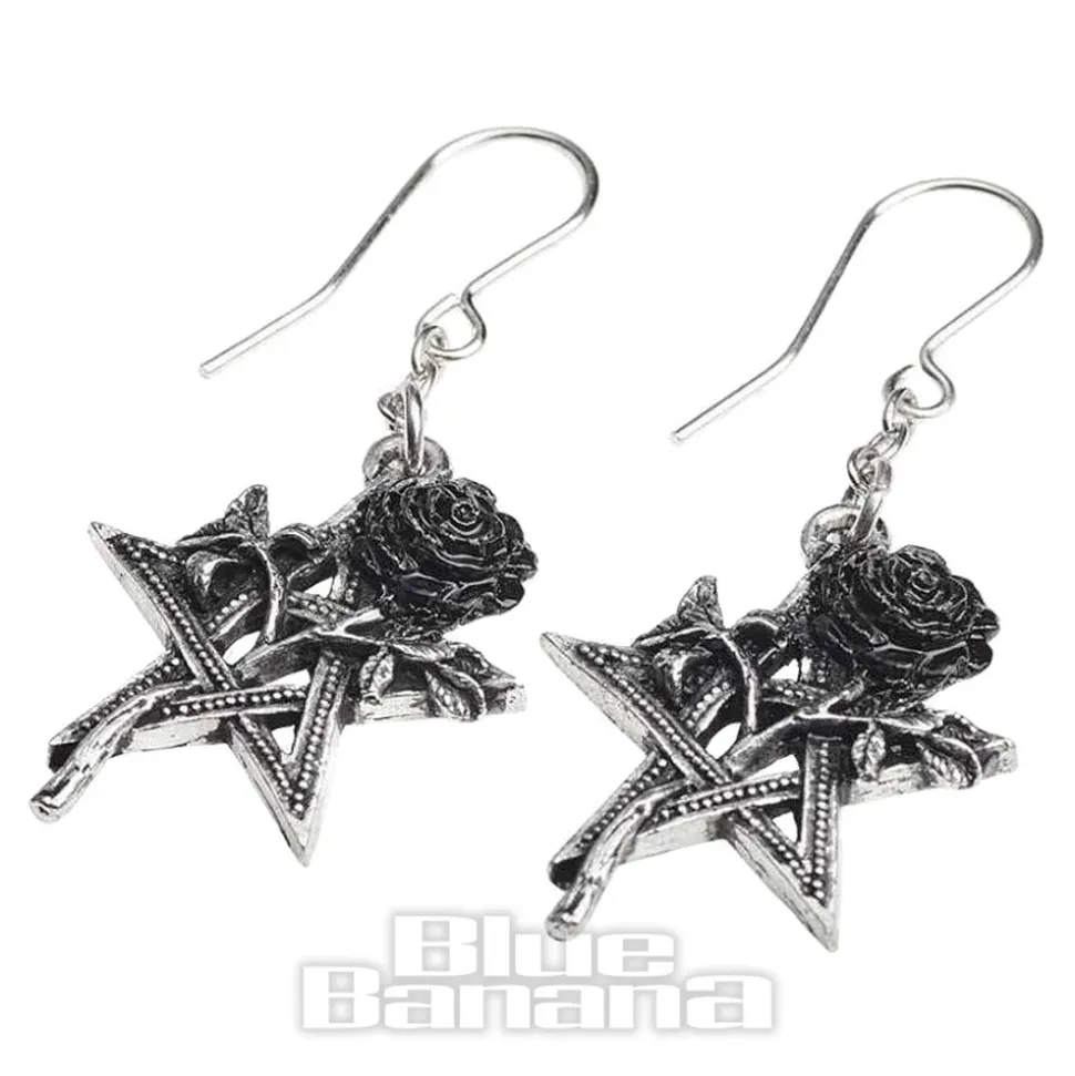 Alchemy Gothic Ruah Vered Earrings (Silver)