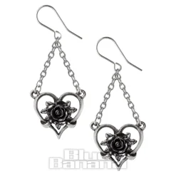Alchemy Heart Of Blackness Earrings (Black)