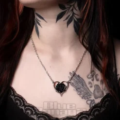 Alchemy Heart Of Blackness Necklace (Black)