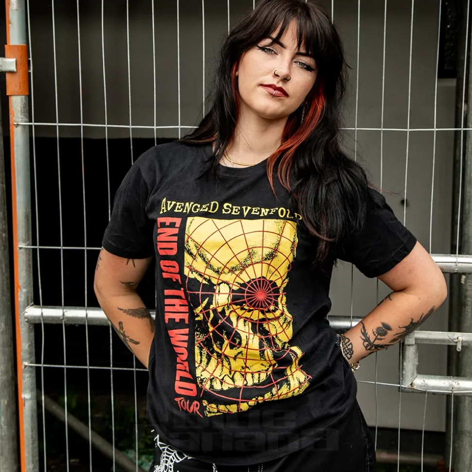 Avenged Sevenfold End Of The World T-Shirt (Carbon)