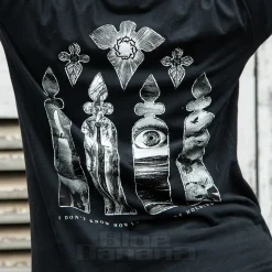 Bad Omens Stained Glass T-Shirt (Carbon)