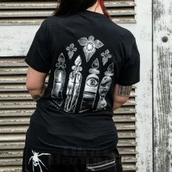 Bad Omens Stained Glass T-Shirt (Carbon)