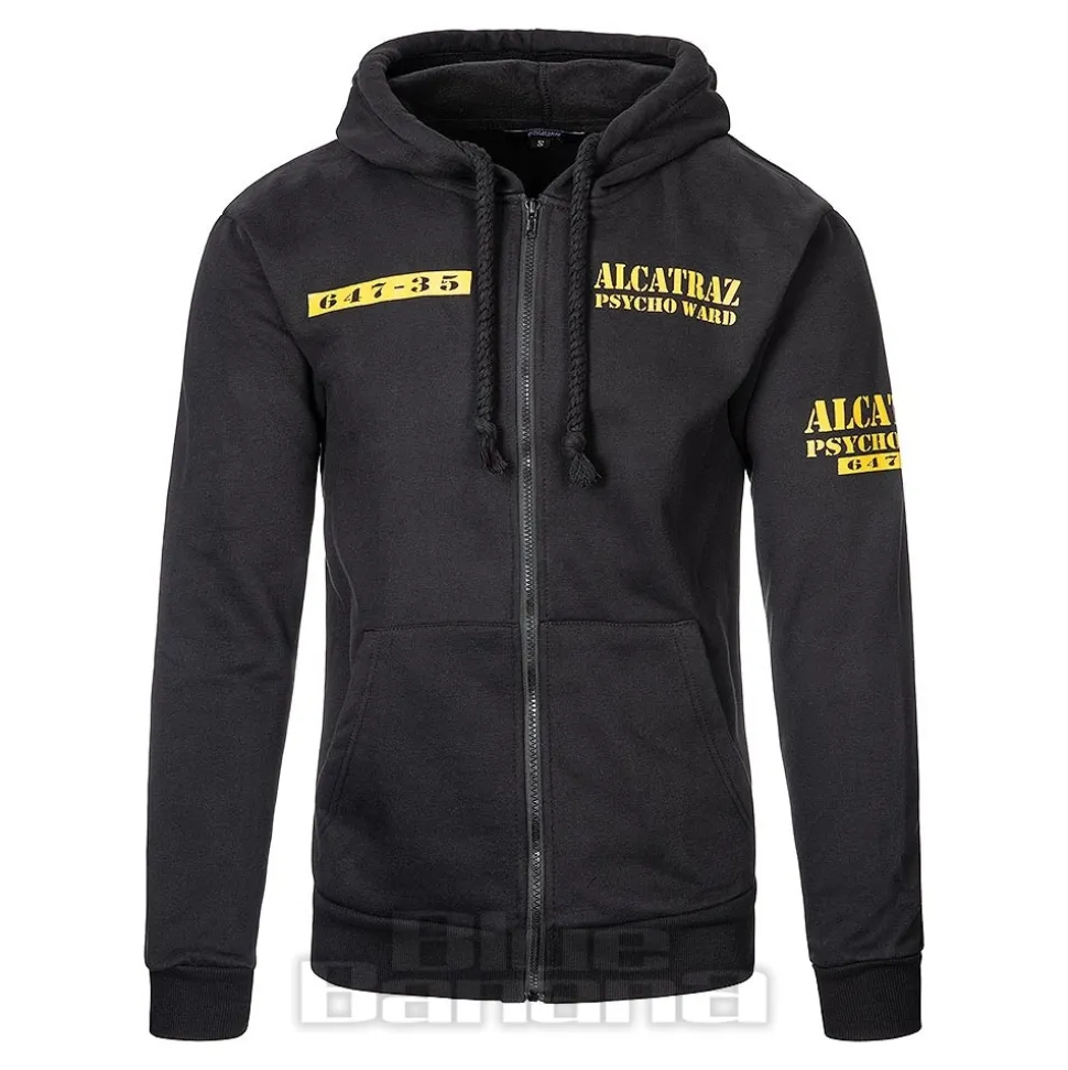 Banned Alcatraz Hoodie (Black)