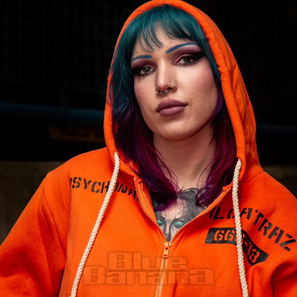 Banned Alcatraz Hoodie (Orange)