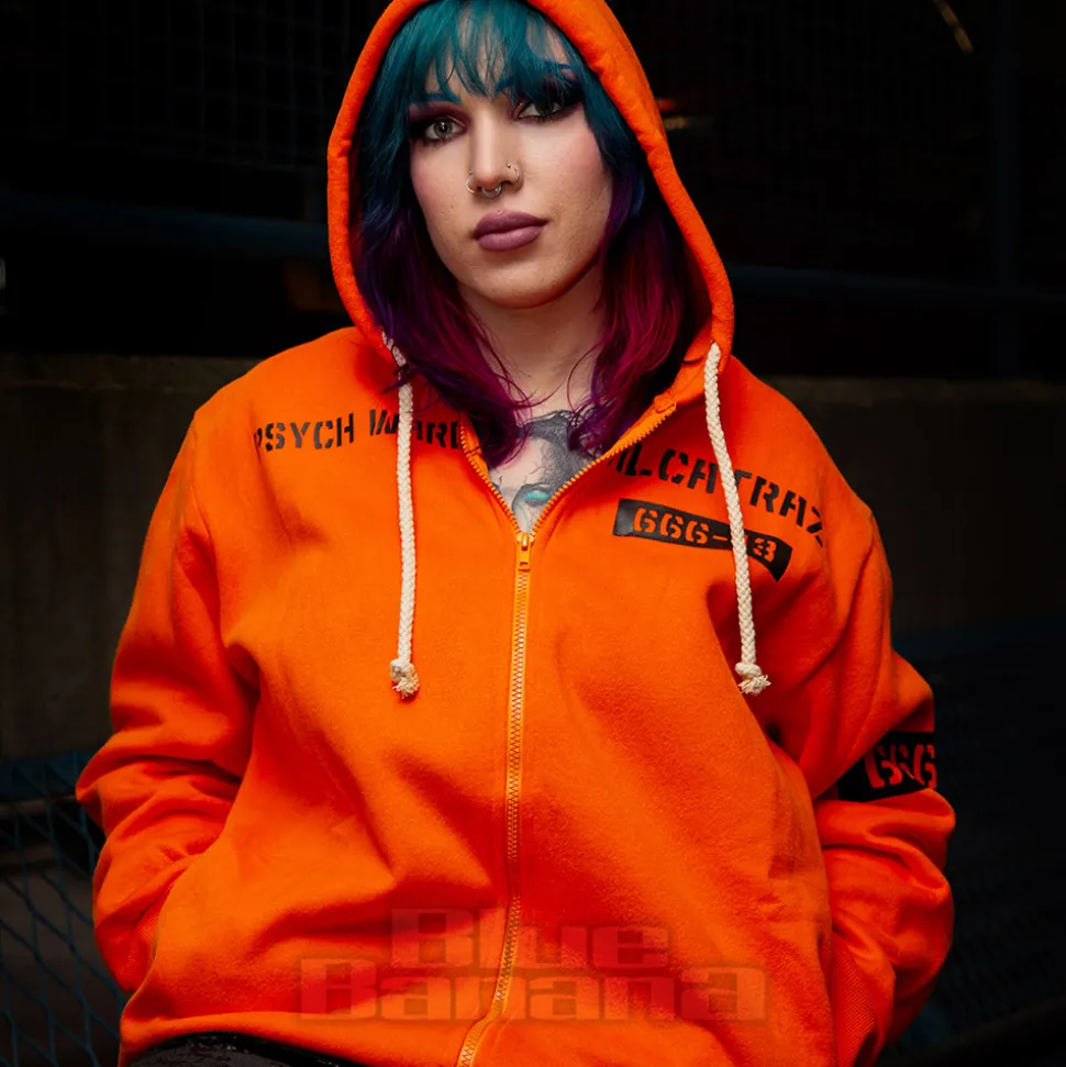 Banned Alcatraz Hoodie (Orange)