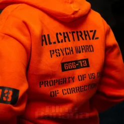 Banned Alcatraz Hoodie (Orange)