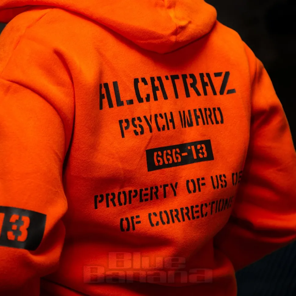 Banned Alcatraz Hoodie (Orange)