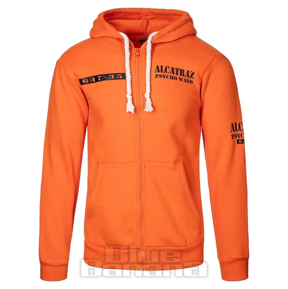 Banned Alcatraz Hoodie (Orange)