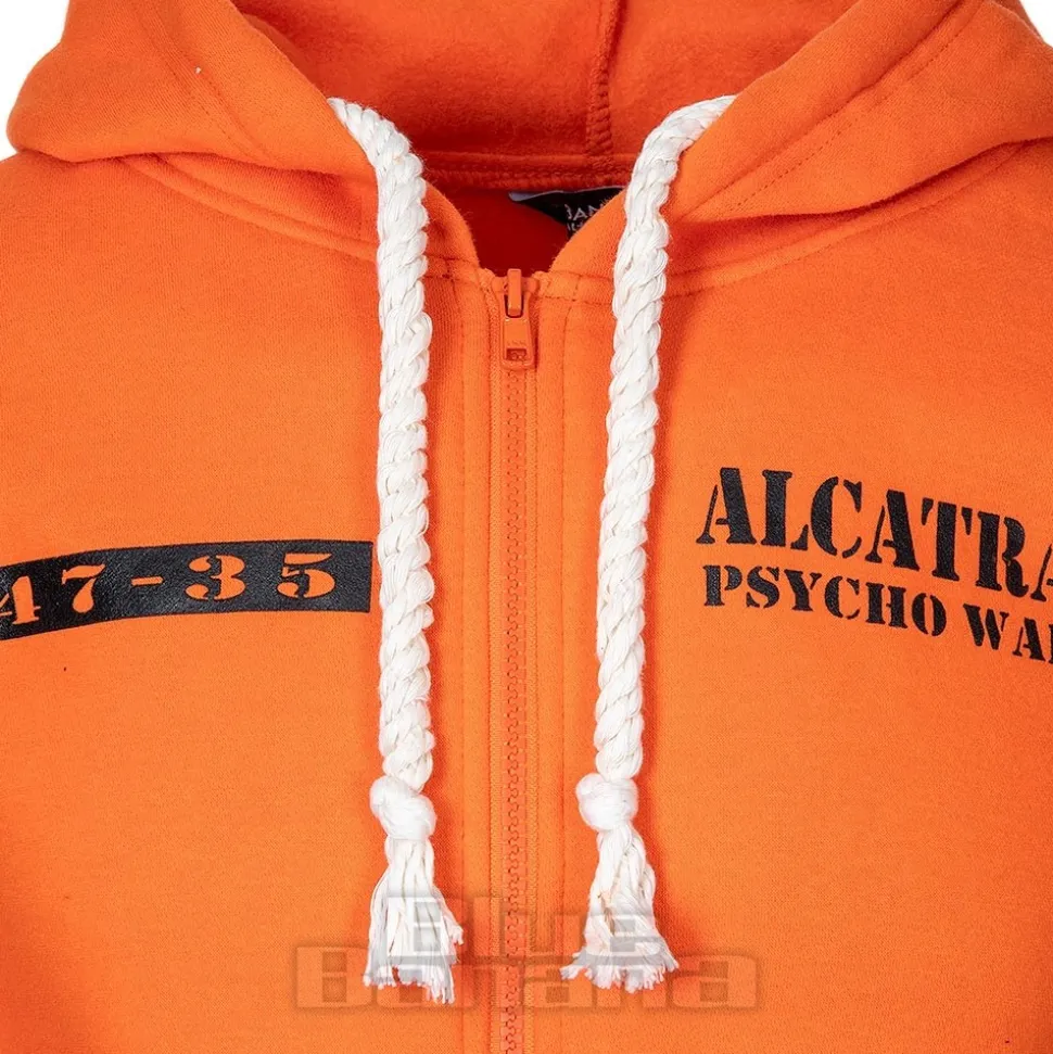 Banned Alcatraz Hoodie (Orange)