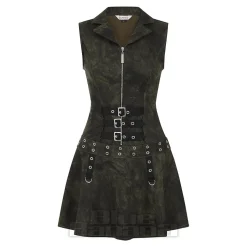 Banned Astrid Dress (Army Green)
