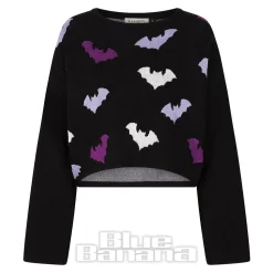 Banned Batty Babe Jumper (Black)