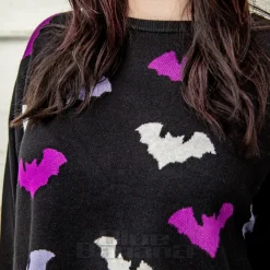 Banned Batty Babe Jumper (Black)