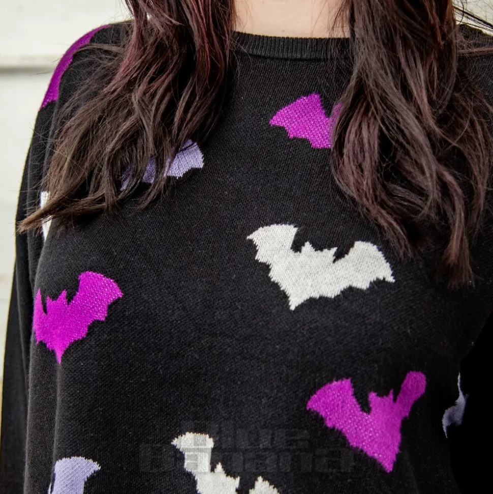 Banned Batty Babe Jumper (Black)