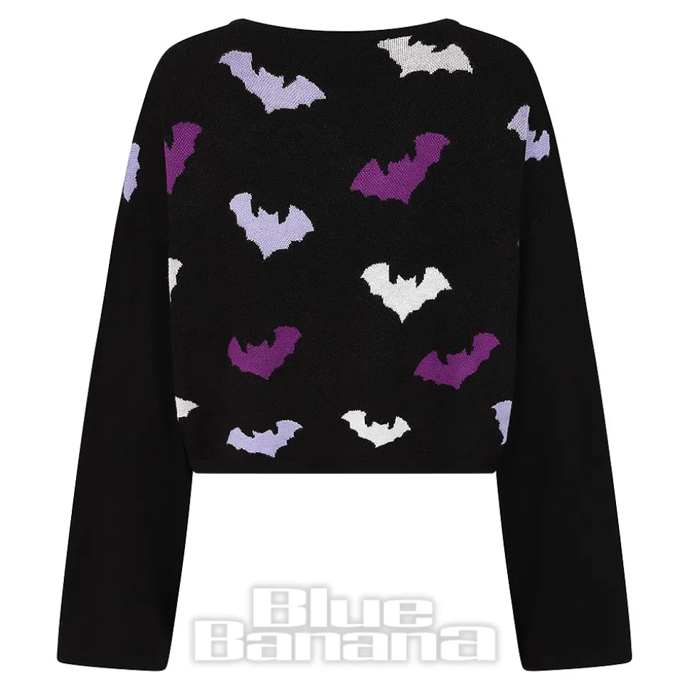 Banned Batty Babe Jumper (Black)