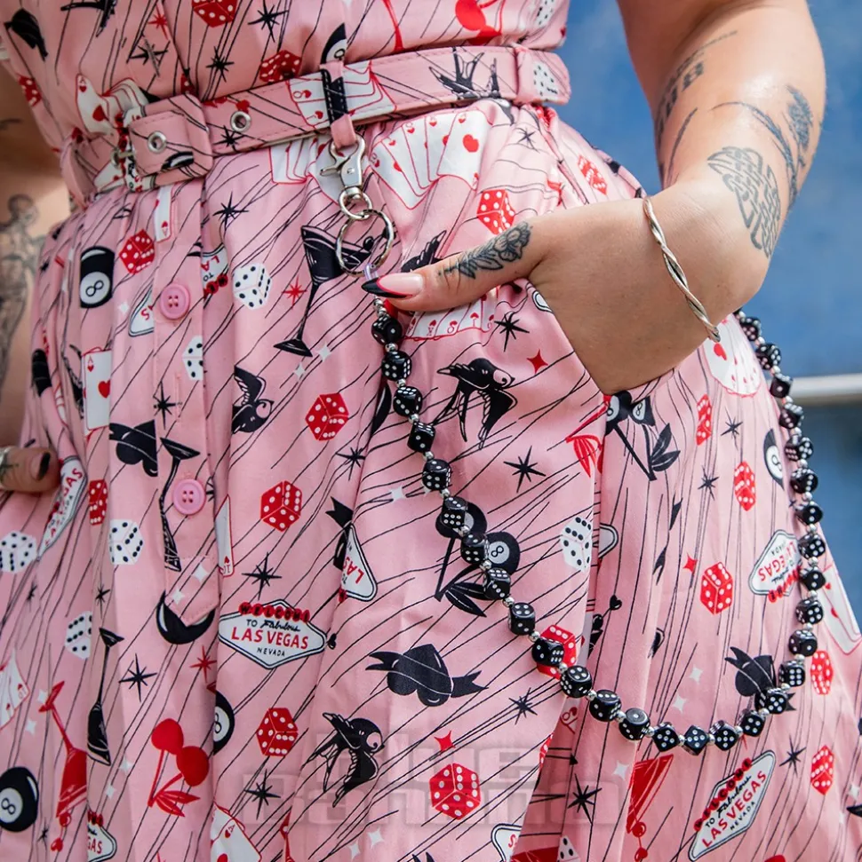 Banned Bella Viva Las Vegas Dress (Pink)