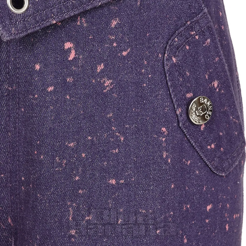 Banned Candy Strap Trousers (Purple)