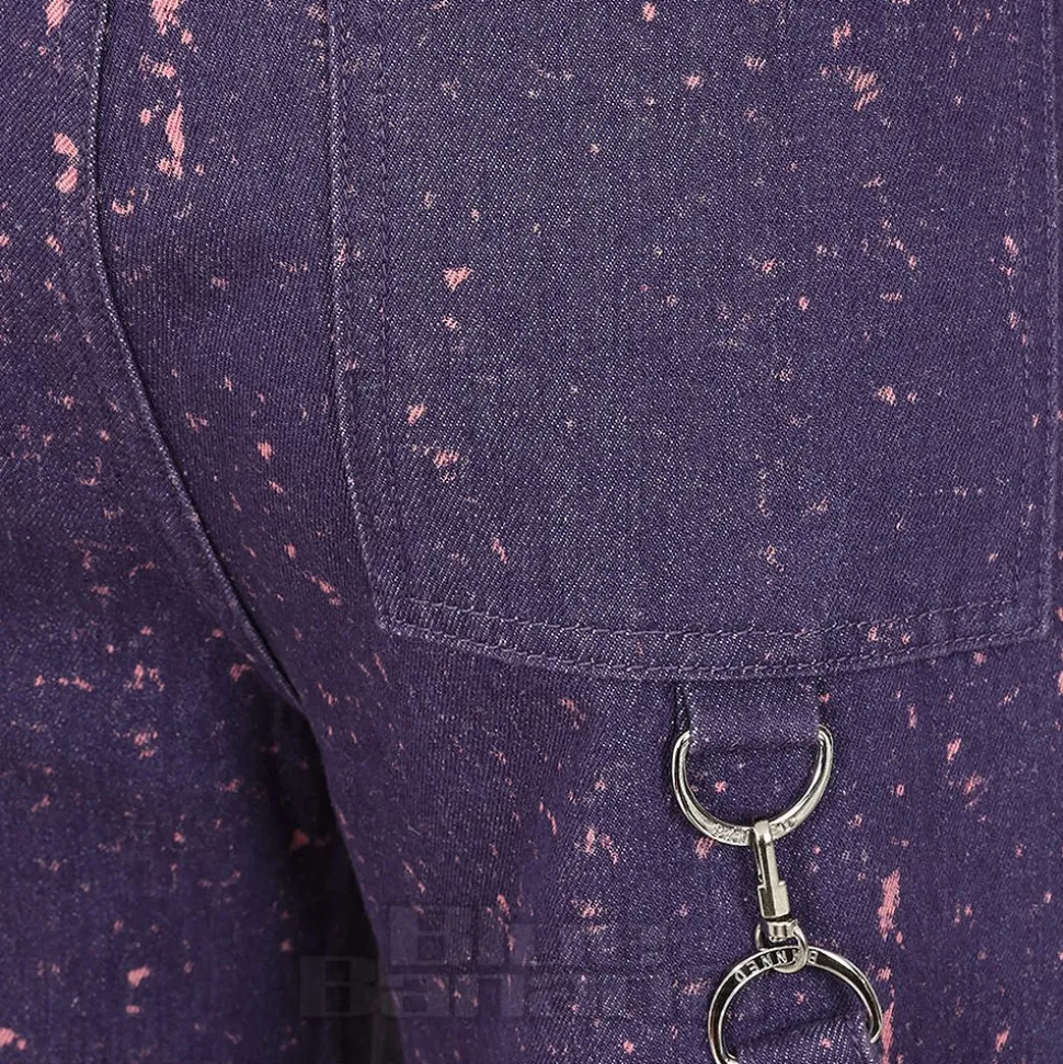 Banned Candy Strap Trousers (Purple)
