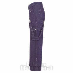 Banned Candy Strap Trousers (Purple)