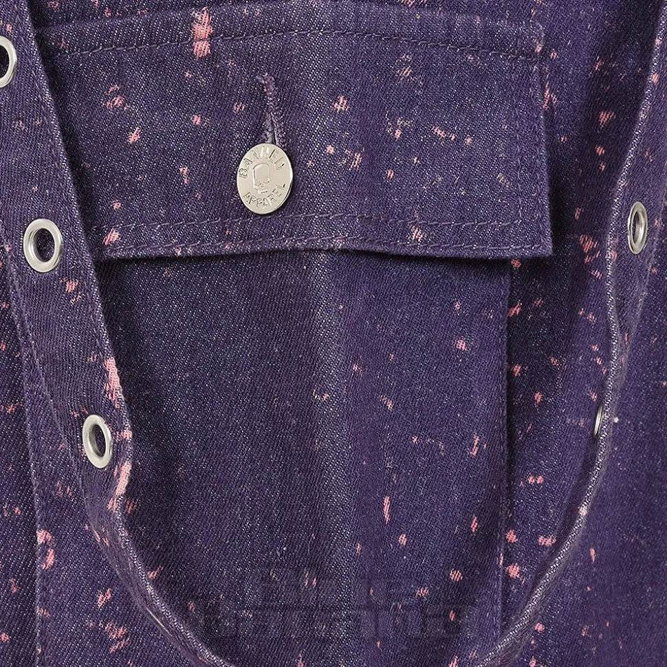 Banned Candy Strap Trousers (Purple)