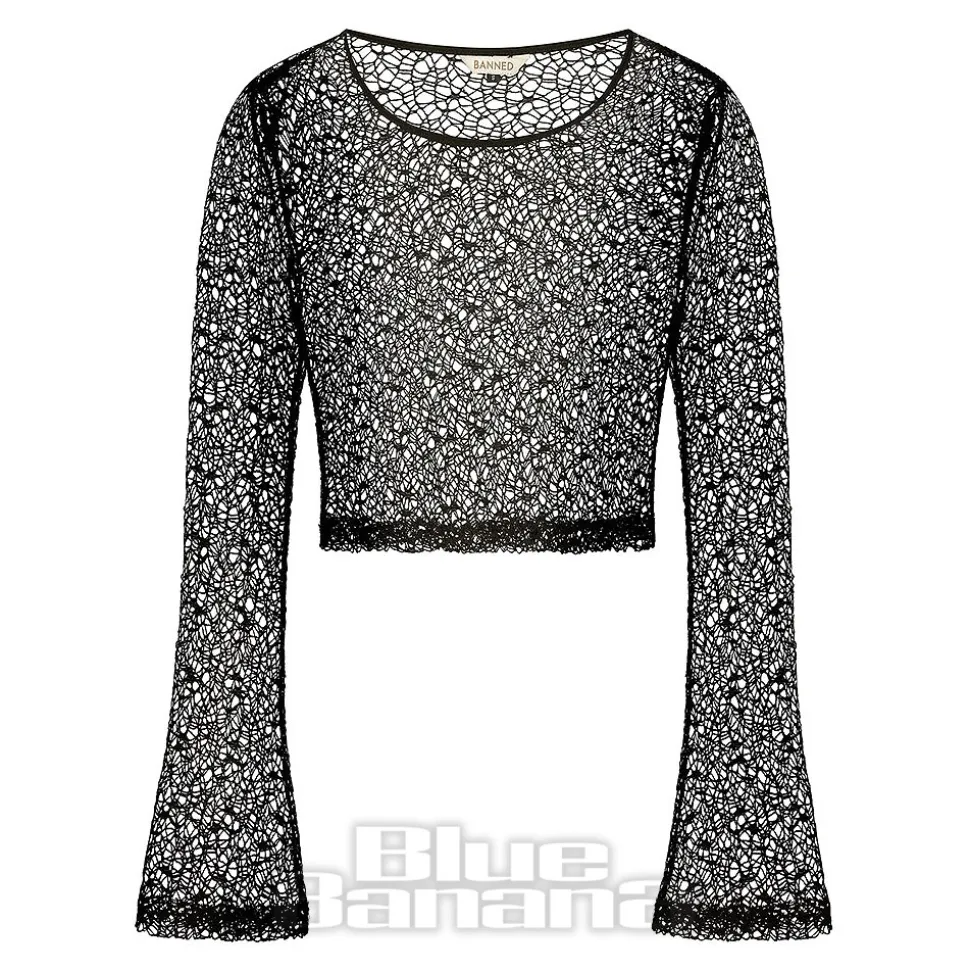 Banned Celadine Top (Black)