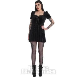 Banned Chandelier Babydoll Dress (Black)
