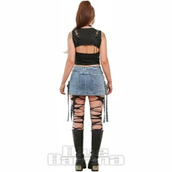 Banned Denim Dita Shorts (Blue)
