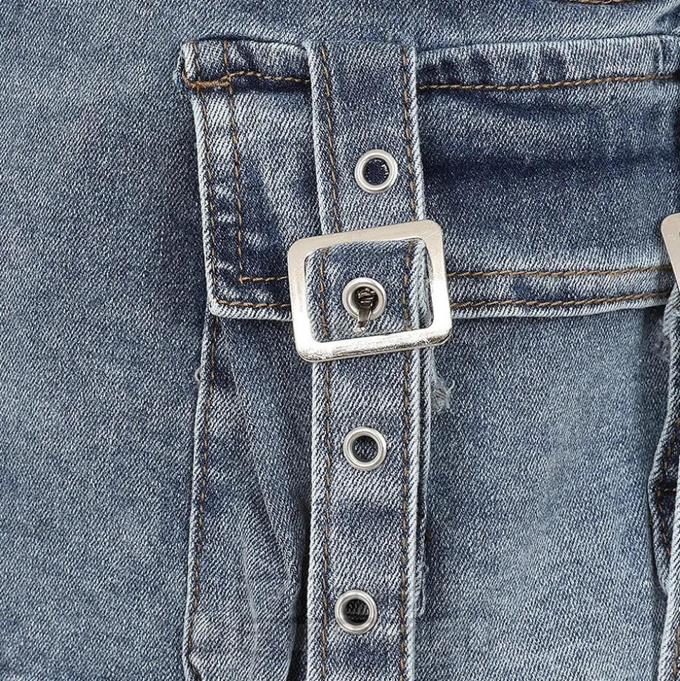 Banned Denim Dita Shorts (Blue)
