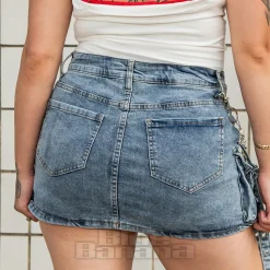 Banned Denim Dita Shorts (Blue)
