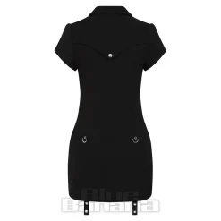 Banned Glitter Glam Dress (Black)