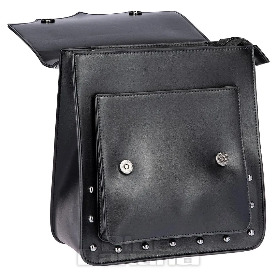 Banned Gothic Bat Handbag (Black)