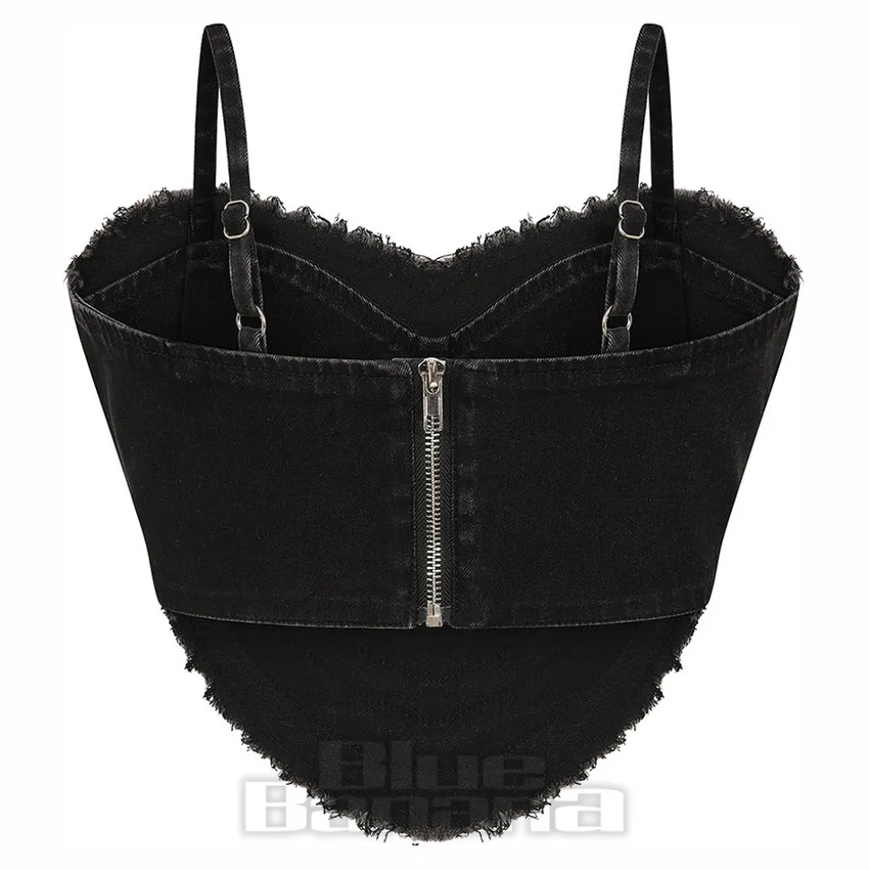 Banned Heartbreaker Top (Black)