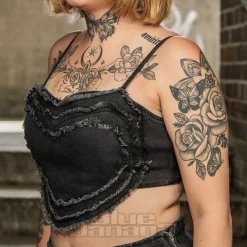 Banned Heartbreaker Top (Black)