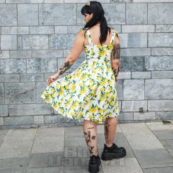 Banned June Lemon Dress (Multicolour)
