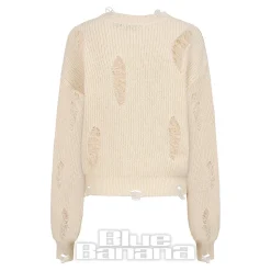 Banned Kara Vex Jumper (White)